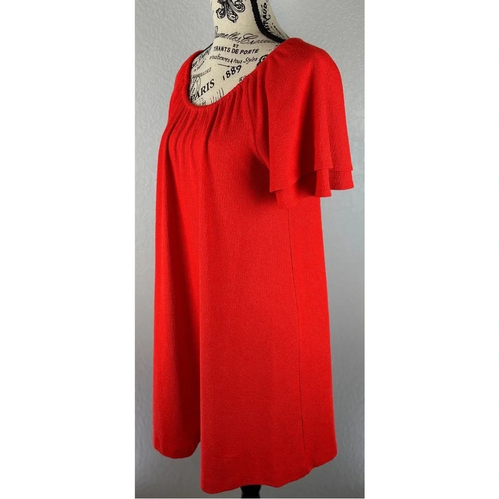 Madewell Texture & Thread Tiered-Sleeve Dress, size Small - Picture 3 of 13